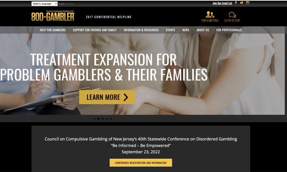 1800 GAMBLER  – New National Gambling addiction hotline
