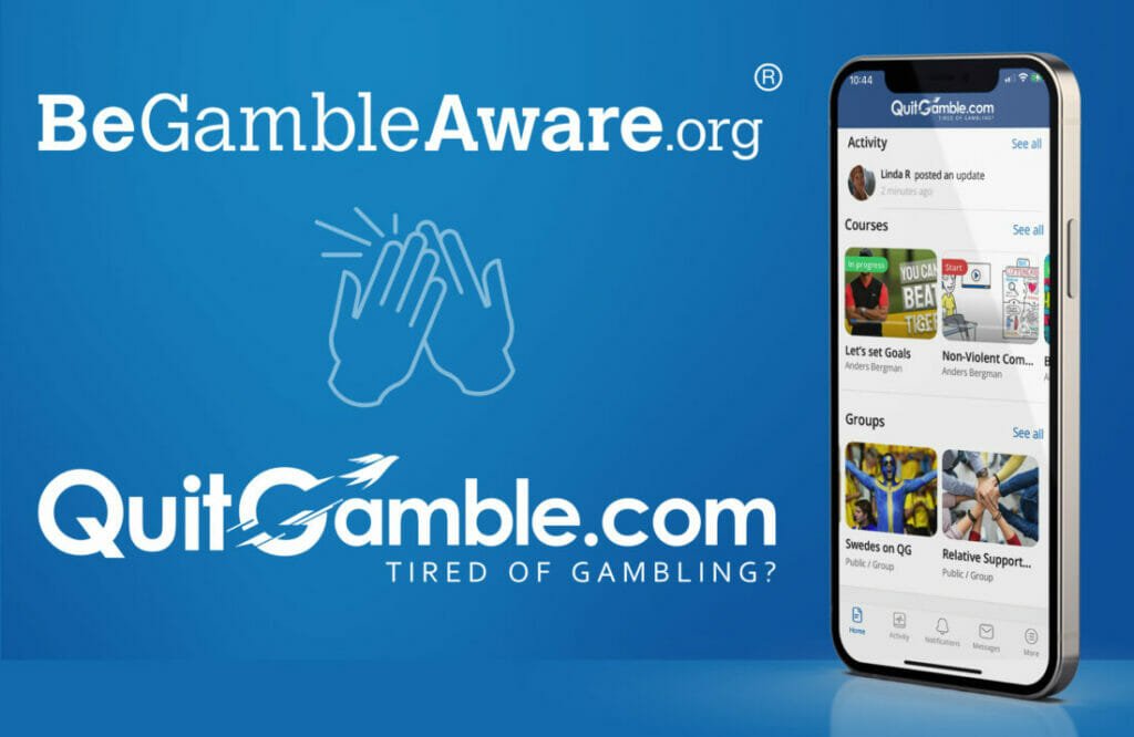 Collaboration between QuitGamble and BeGambleAware
