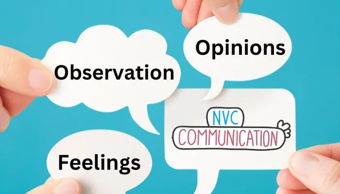 Hidden Opinions in Nonviolent Communication