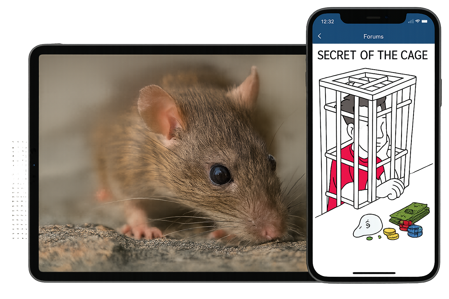 The secret of the cage - gambling addiction escape